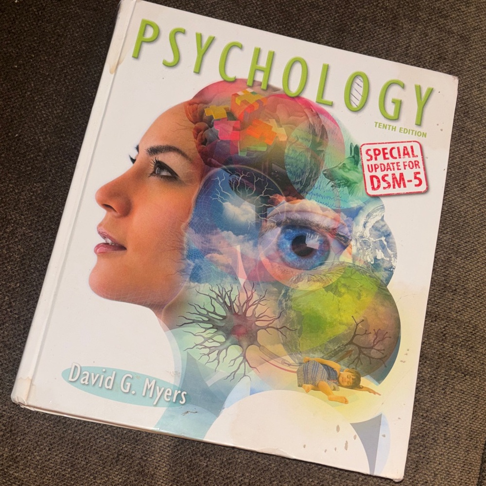Psychology by David G. Myers Tenth Edition Textbook Good Condtion